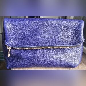 Portland Leather Cobalt Boogey Pouch